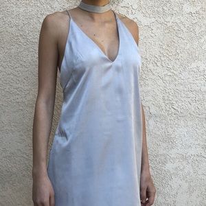 Ecro Studios satin dress